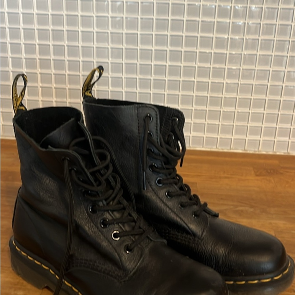 Dr. Martens Black Lace-Up Boots